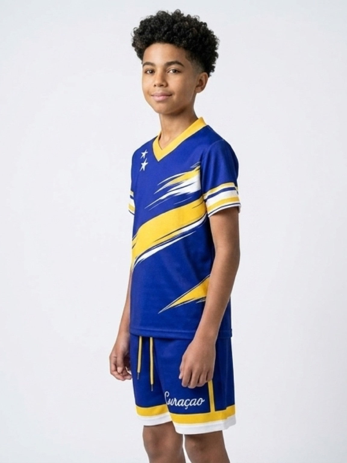 Voetbalset Korsou Blou